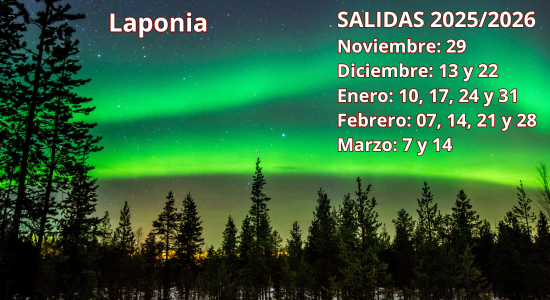 Laponia aurora boreal